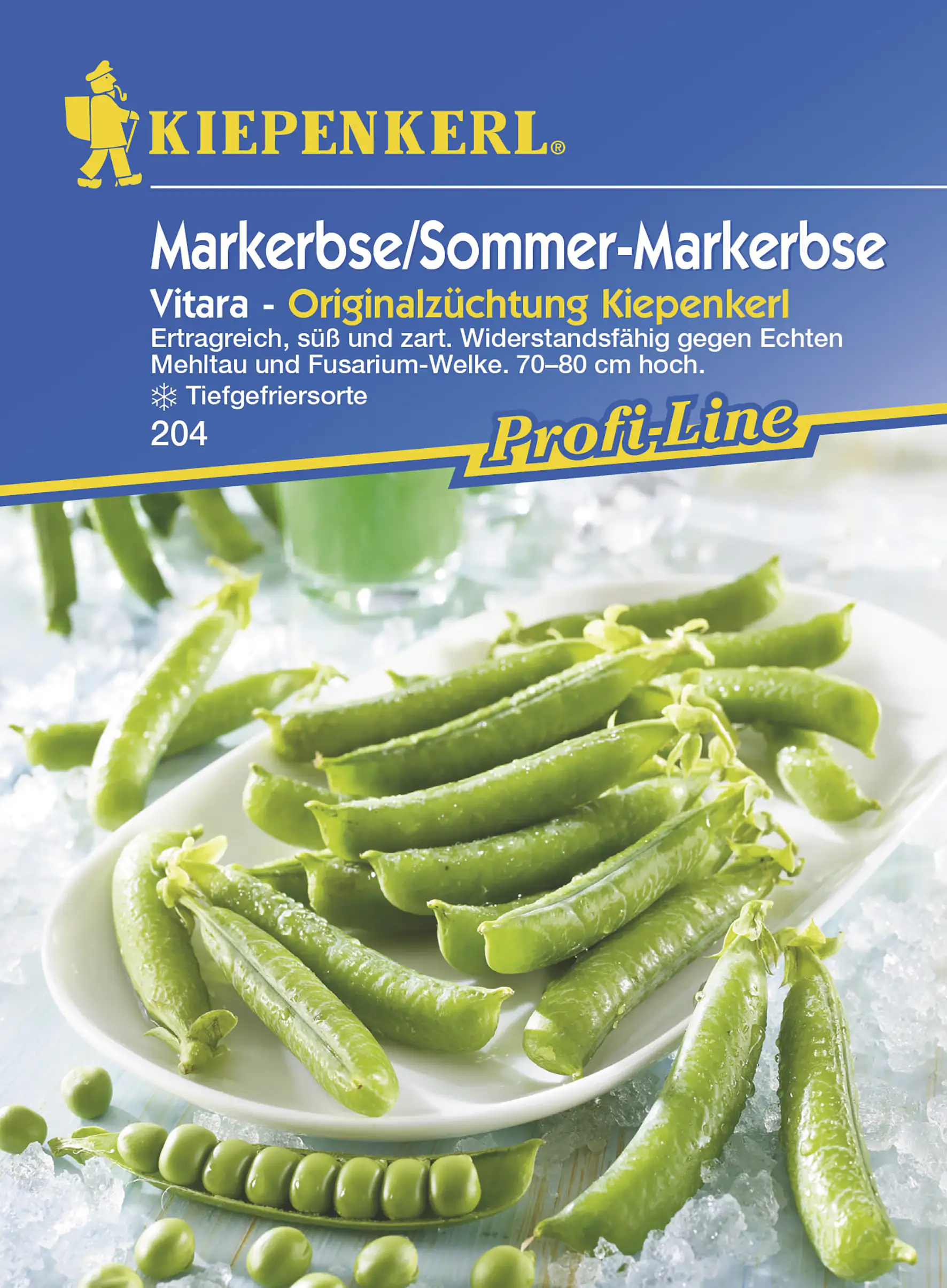 Kiepenkerl Markerbse Vitara Inhalt reicht für ca. 10 lfd. Meter