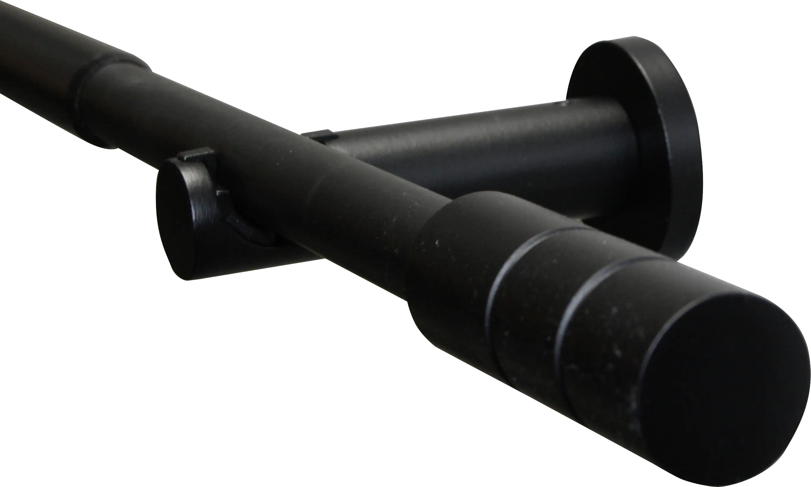 Gardinia Gardinenstangen-Set Kreta 1-Lauf Ø 16-19 mm schwarz-matt 190 cm - 340 cm Gardinia Gardinenstangen-Set Kreta 1-Lauf Ø 16-19 mm schwarz-matt 190 cm - 340 cm