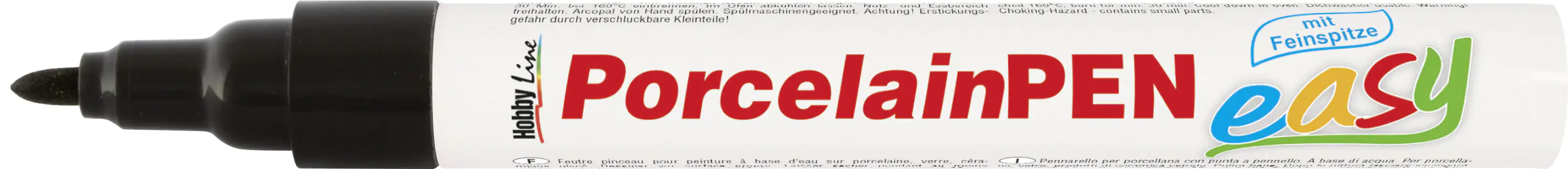 Kreul PorcelainPen easy Kontur schwarz 1 mm