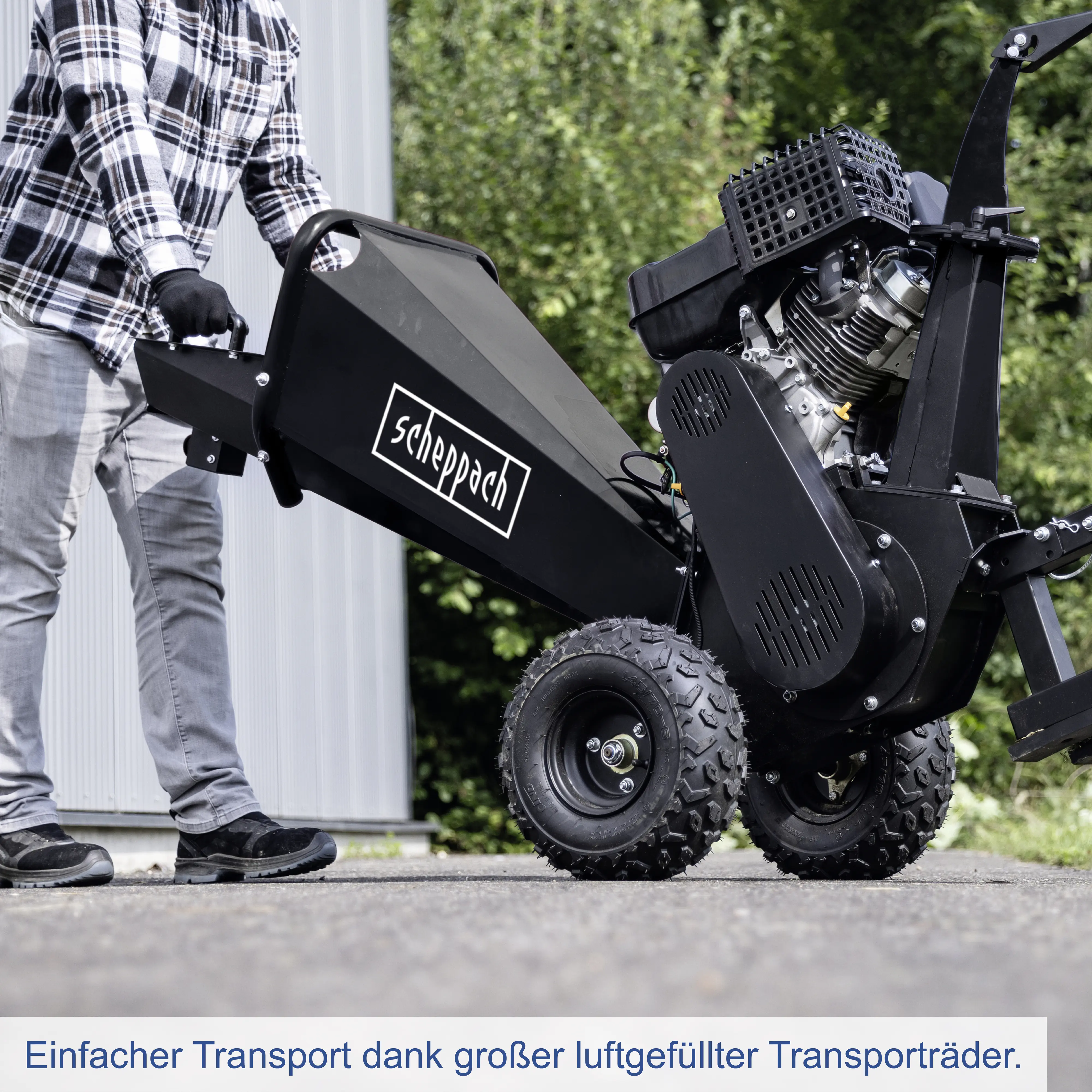 Scheppach Benzin-Messerhäcksler PGS420E