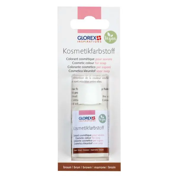Glorex Seifen-Kosmetik-Farbstoff braun 20 ml