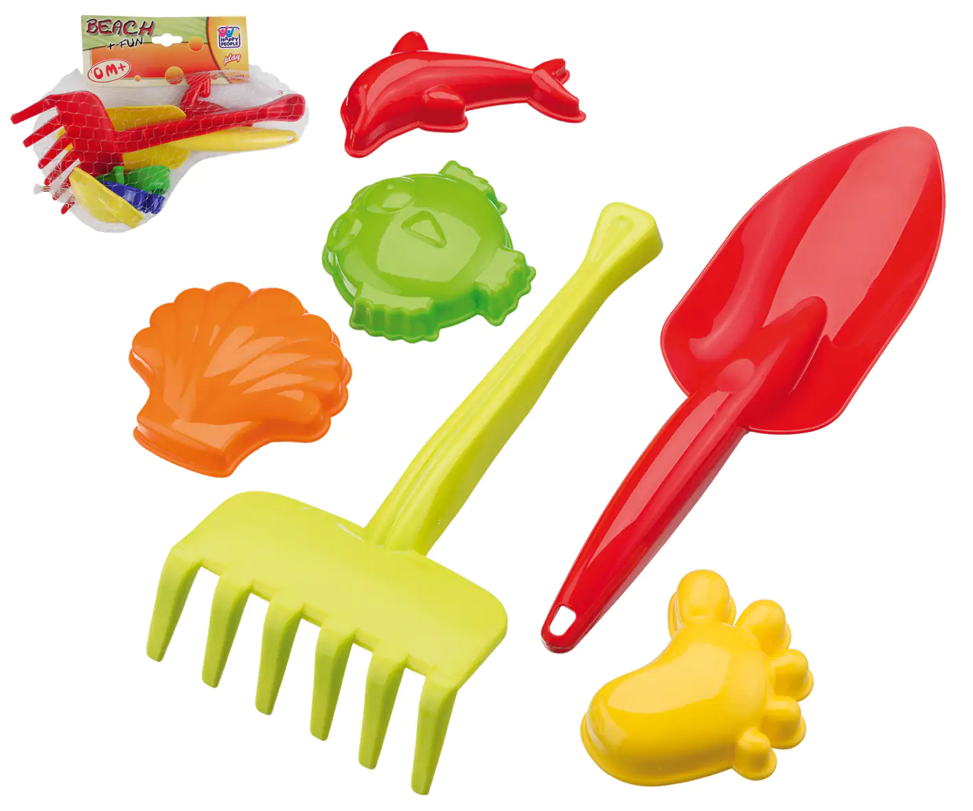 Happy People Sandspiel-Set 6-teilig Happy People Sandspiel-Set 6-teilig