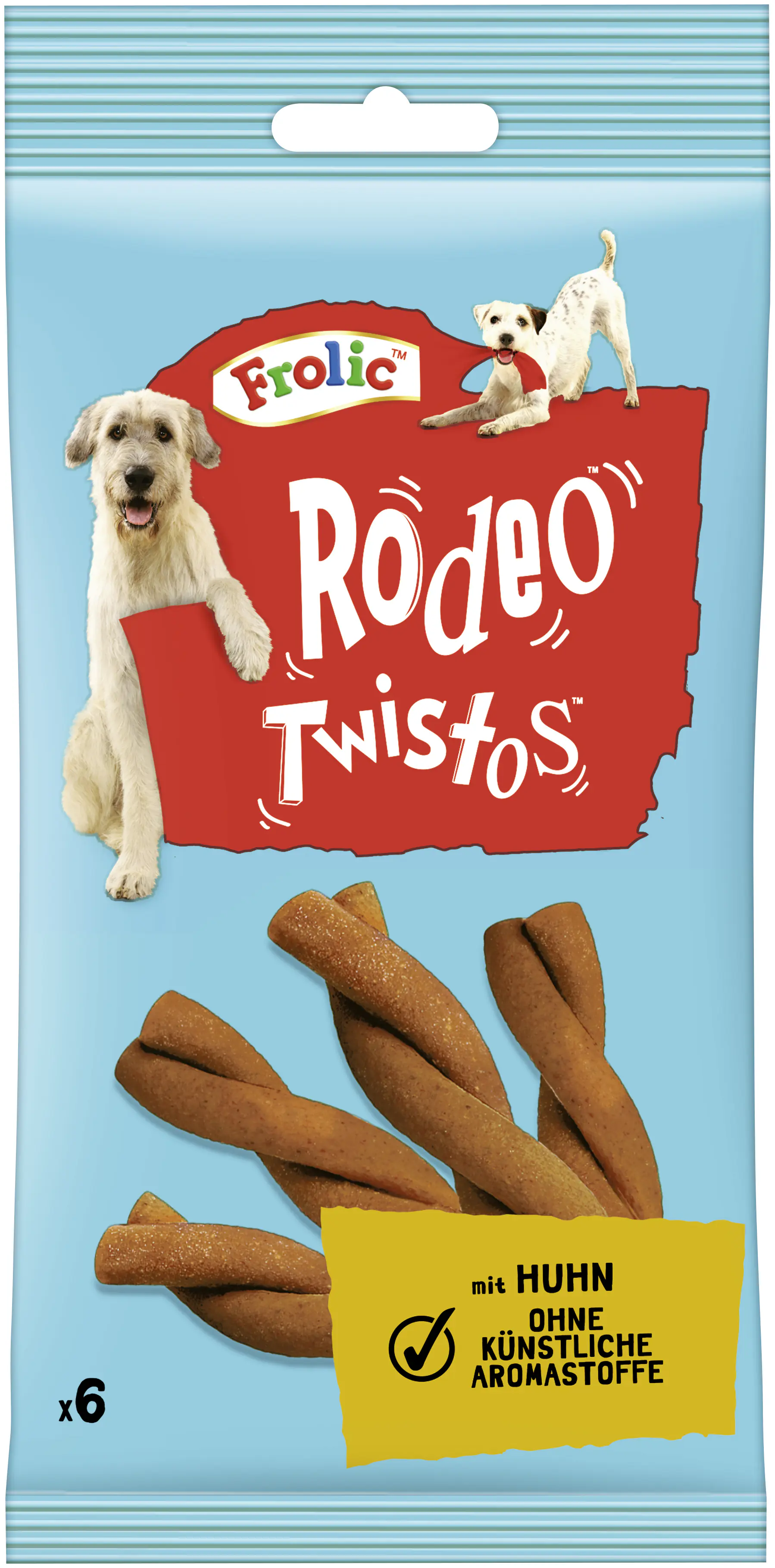 Frolic Rodeo Twistos mit Geflügel 105g