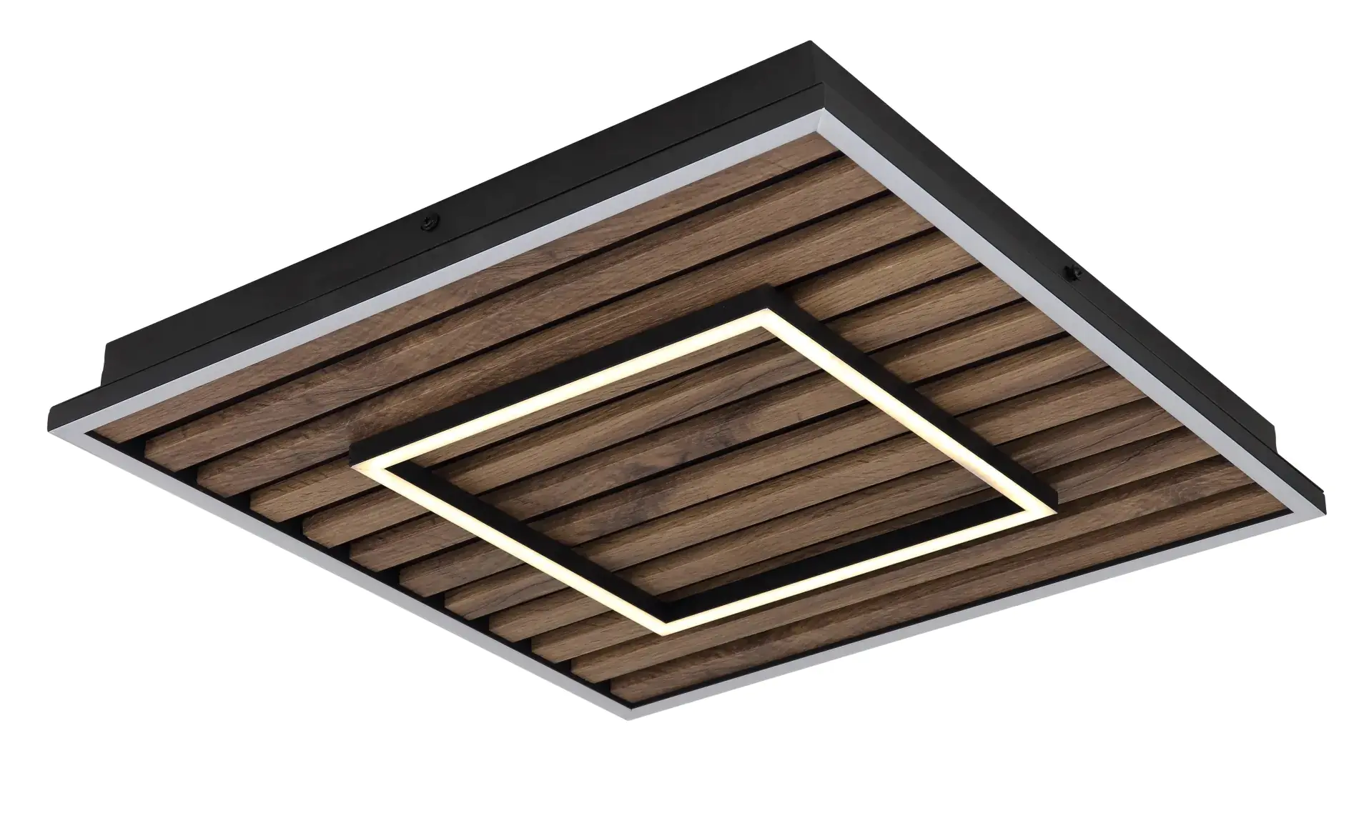 Globo LED-Deckenleuchte WOODY 45 cm