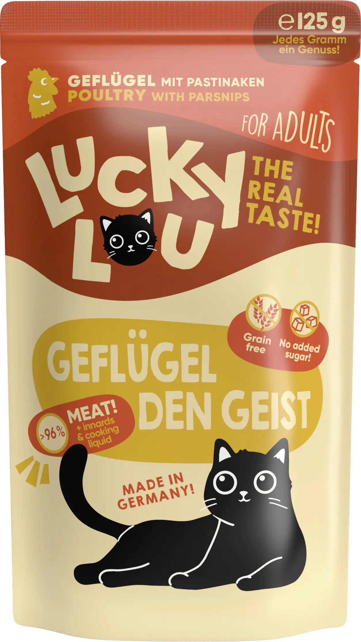 Lucky Lou Lifestage Adult Geflügel 125g Lucky Lou Lifestage Adult Geflügel 125g