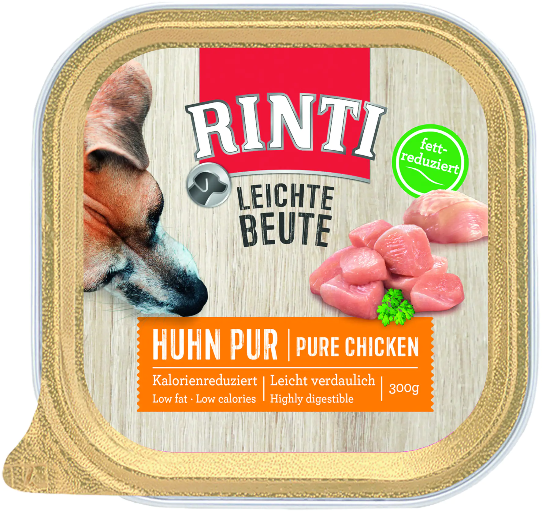 Rinti Hundenassfutter Leichte Beute Huhn Pur 300 g