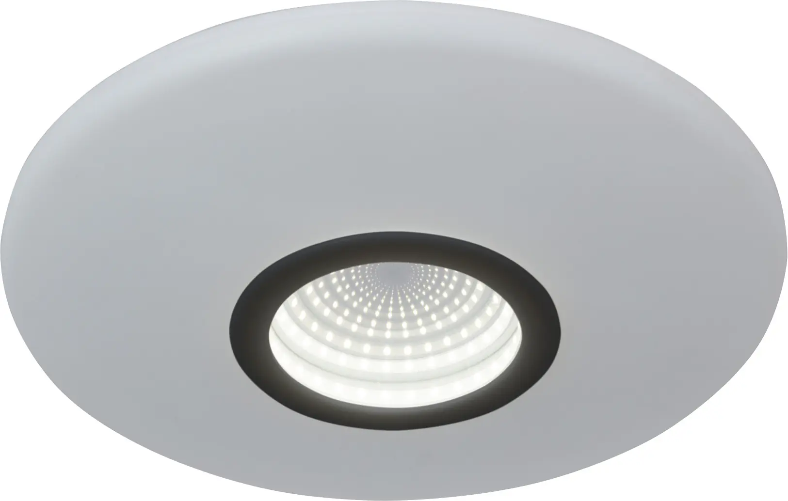 Light & More LED-Deckenleuchte weiß Ø 35 x 5,7 cm warmweiß 