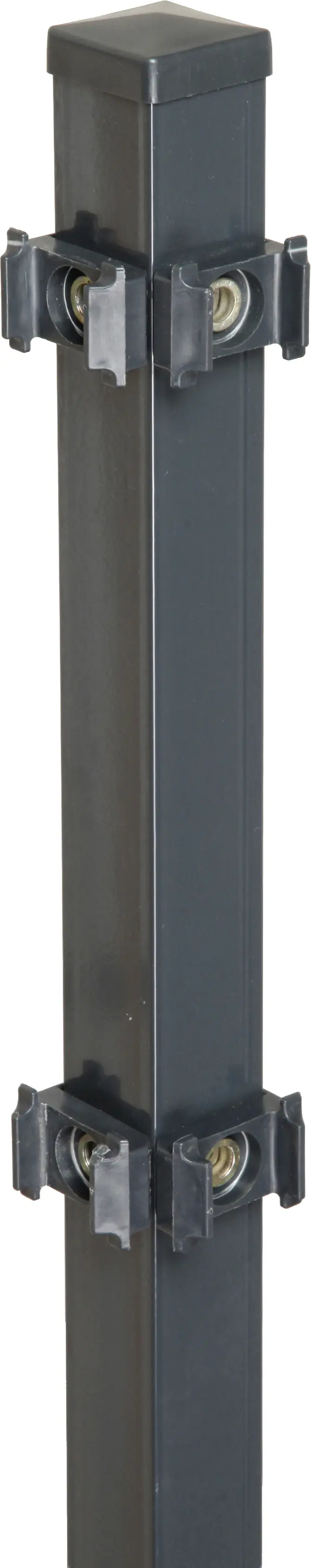 Floraworld Zauneckpfosten Classic 100 x 4 x 4 cm anthrazit