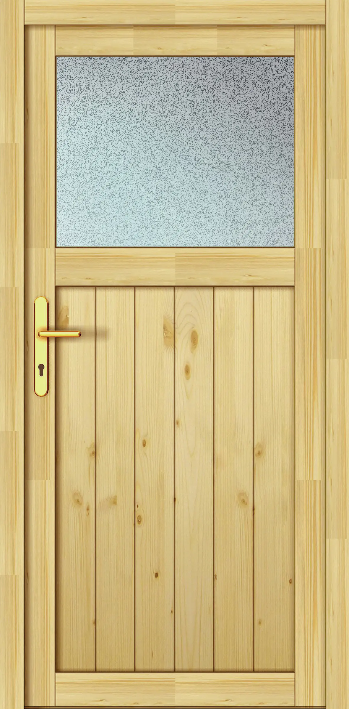 Panto Nebeneingangstür Holz 504 98 x 198 cm DIN links