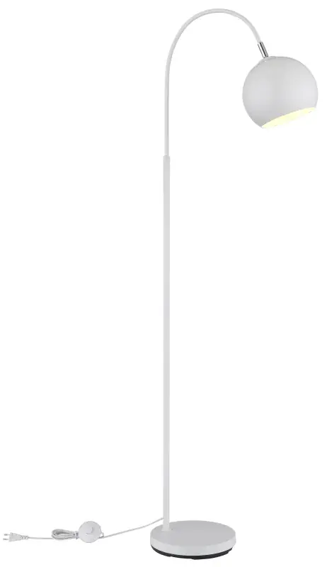 Globo Stehleuchte Benno 150 cm weiß matt