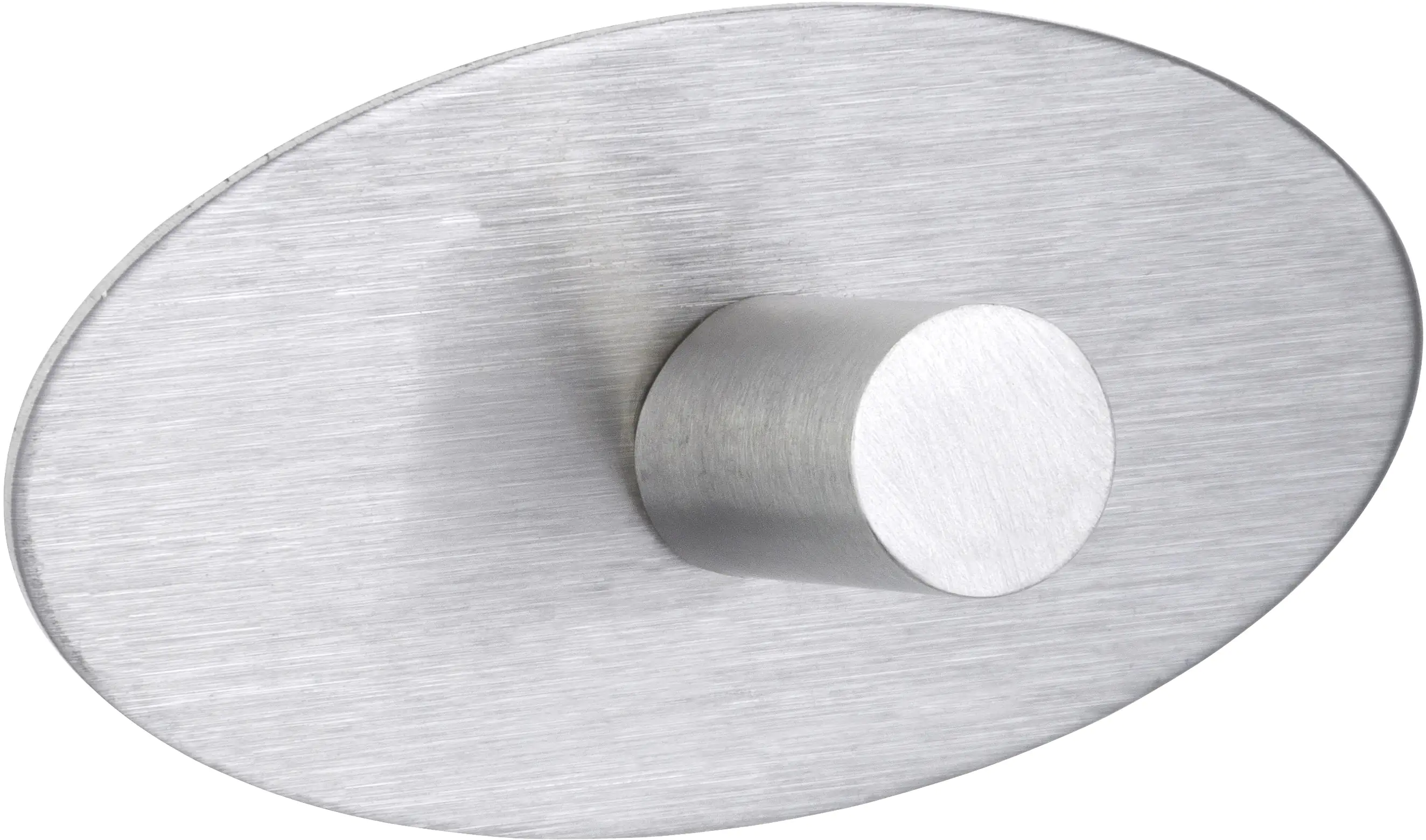 Wenko Strip-it Wandhaken Piceno Edelstahl matt, chrom, 2er-Set