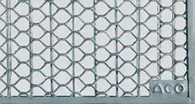 ACO Streckmetallrost für Lichtschacht 