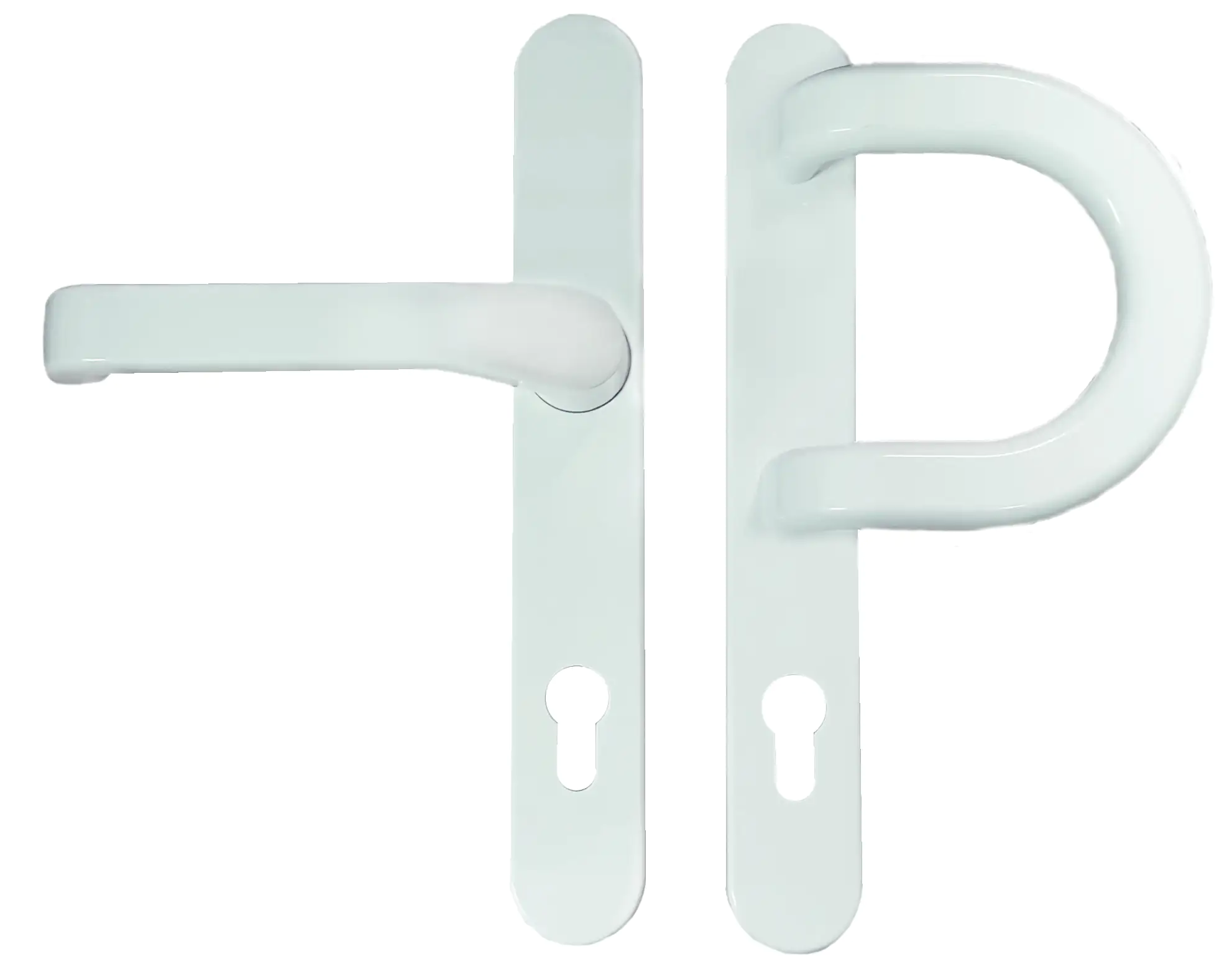 Meeth Haustürgarnitur abgerundet weiß Nr. 325 Meeth Haustürgarnitur abgerundet weiß Nr. 325