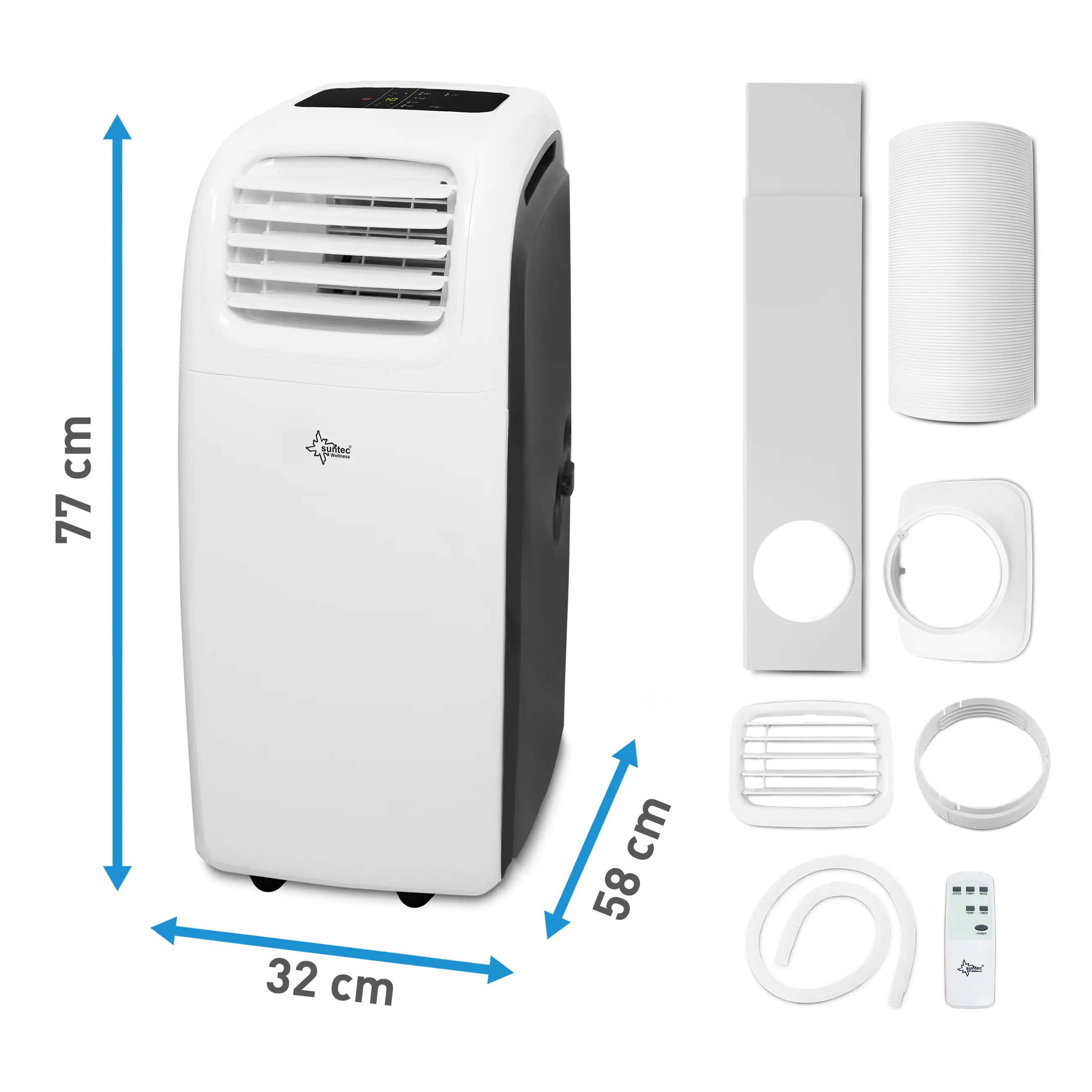 Suntec Mobiles Klimagerät Transform 9000 Eco 9.000 BTU