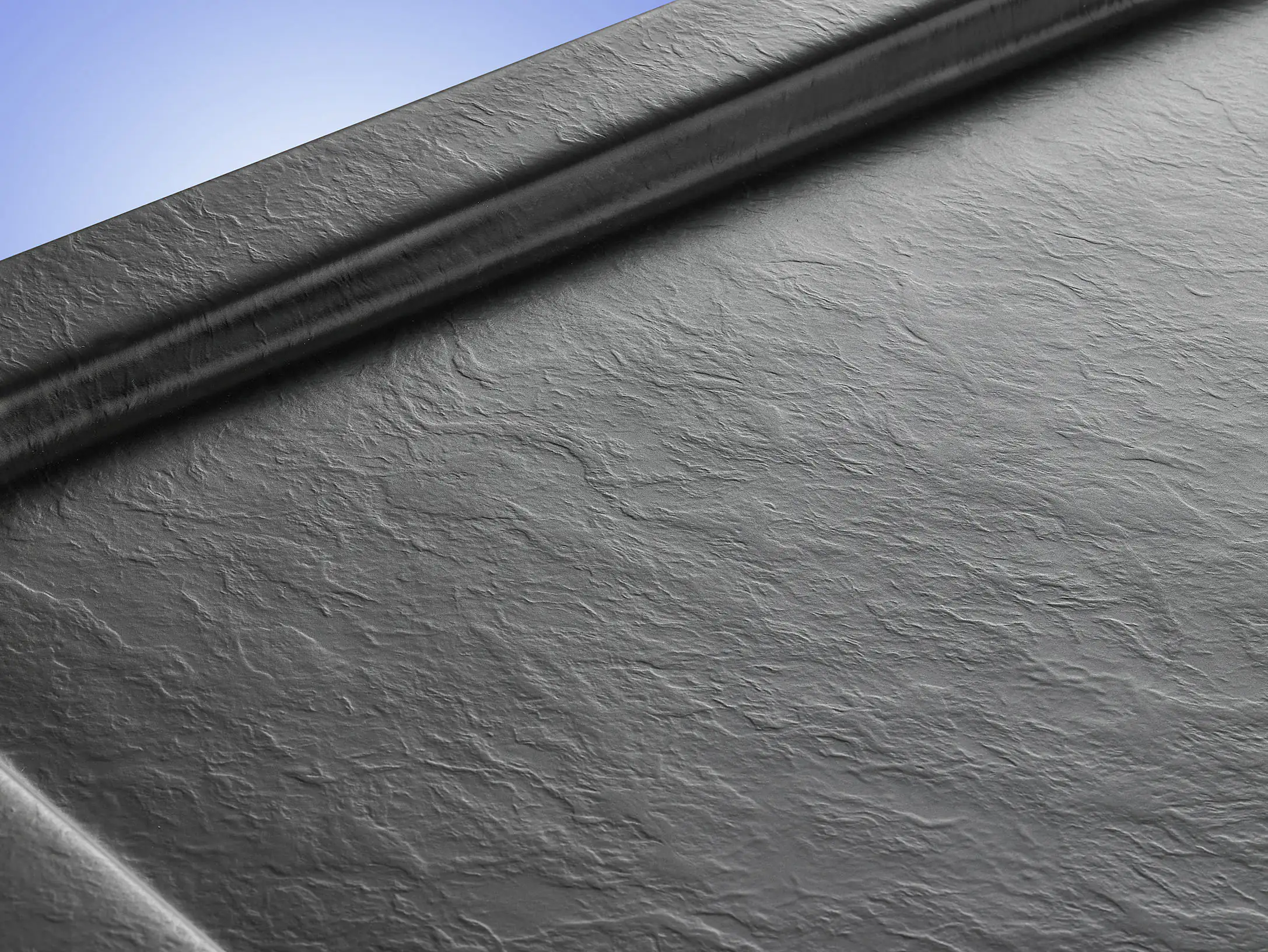 Ottofond Duschwanne Rubi 100 x 80 x 3 cm, anthrazit