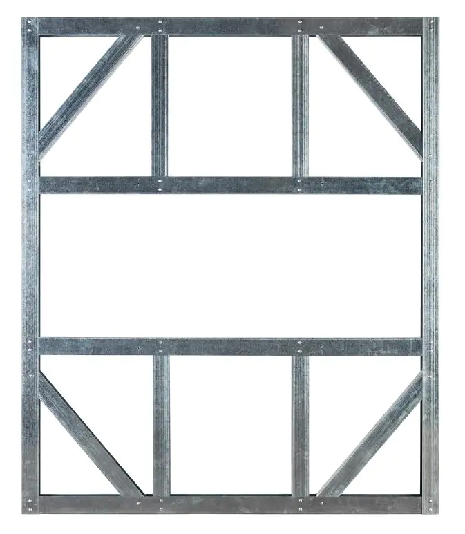 Globel Fundamentbodenrahmen 8 x 8 zu Gerätehaus Dream 88