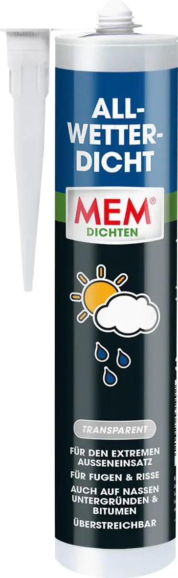 MEM Allwetter-Dicht transparent 300 ml MEM Allwetter-Dicht transparent 300 ml