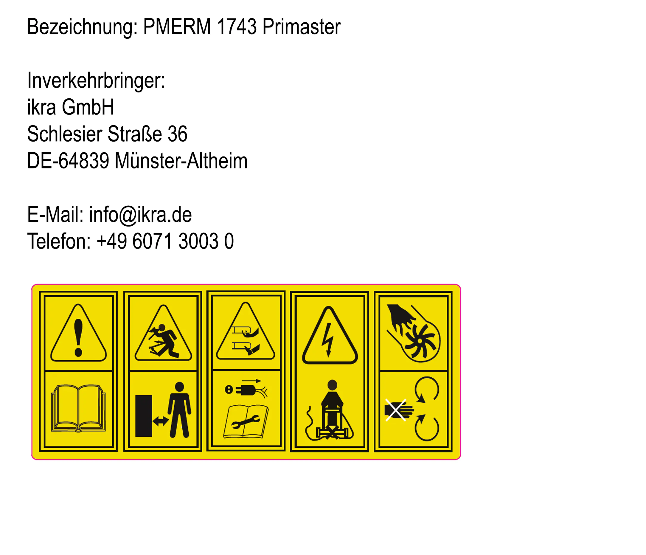 Primaster Elektro-Rasenmäher PMERM 1743 1700 W, 43 cm Schnittbreite