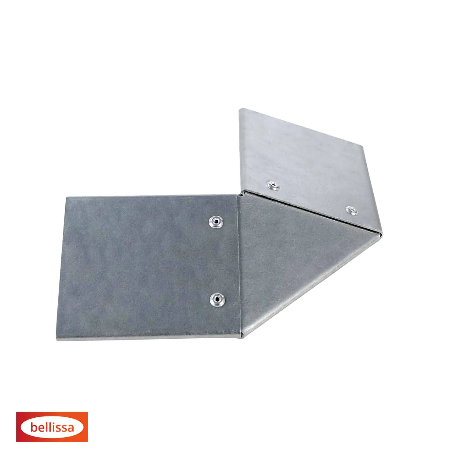 bellissa Eckteil zu Schneckenblech für Hochbeete 4er Set