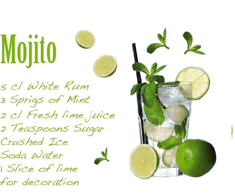 Komar Decosticker Mojito 100 x 70 cm