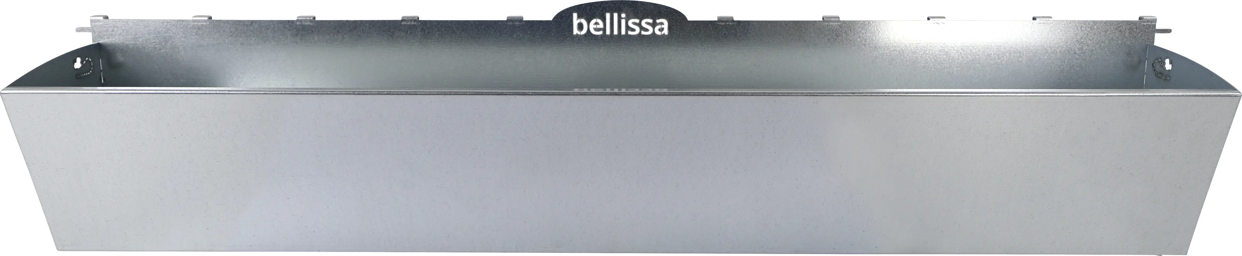 Bellissa Pflanzkasten Origami L, silber, 104 x 17,5 x 23 cm, verzinkter Stahl