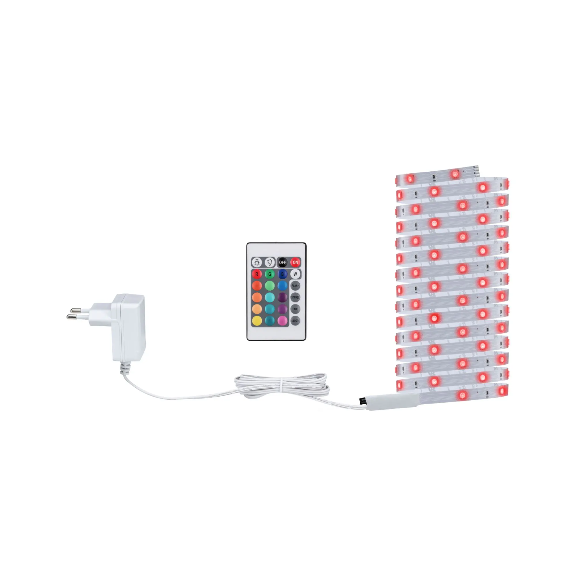 Paulmann LED-Strips BaseLED Komplett Set 5 m weiß Metall