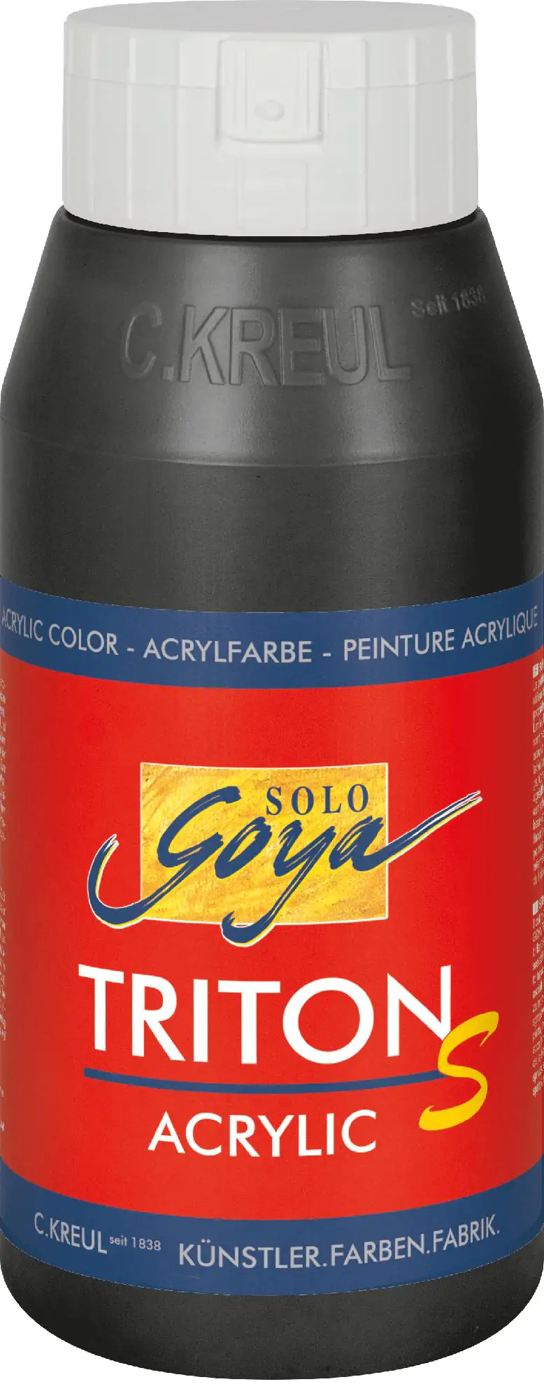 Kreul Solo Goya Acrylic Triton S schwarz 750 ml