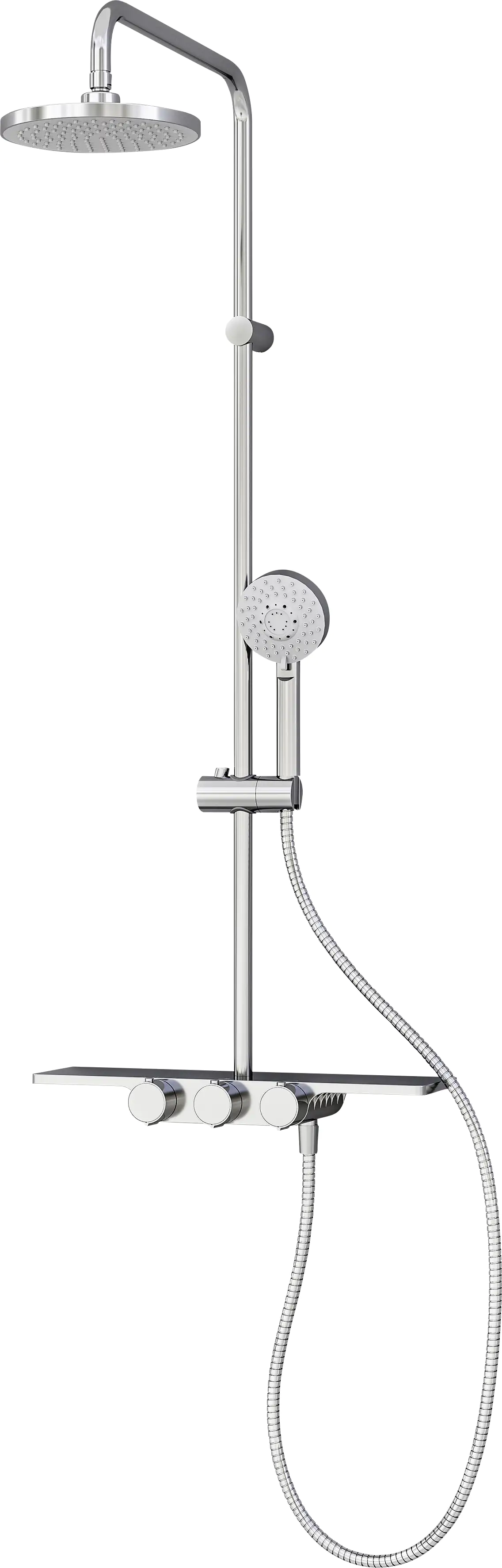 Schulte DuschMaster Rain III Modern Ablage