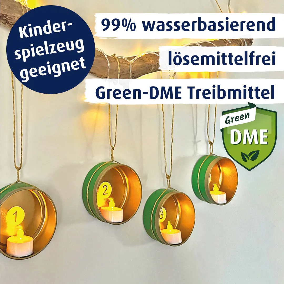 belton free Lackspray AQUAcolours 400 ml laubgrün hochglanz