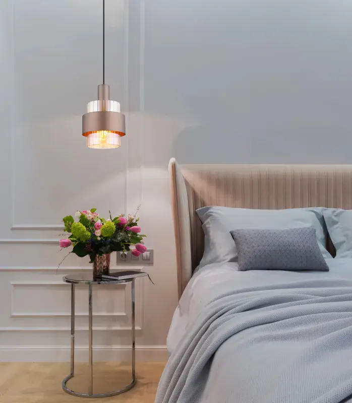 Globo Hängeleuchte Milley Ø 18,5 x 150 cm bronze matt