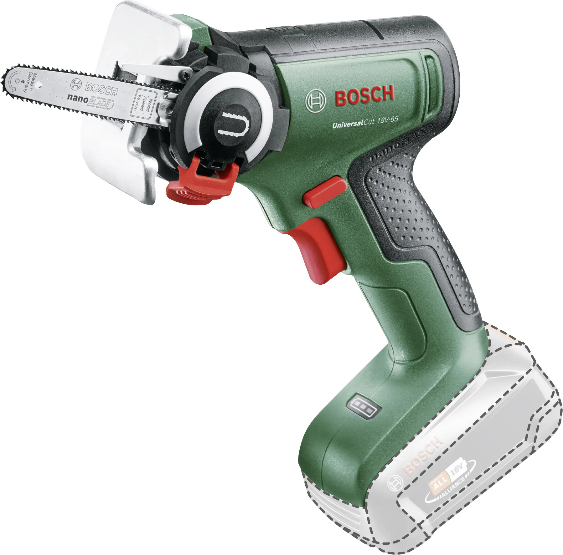 Bosch Akku-Säge UniversalCut 18V-65 Solo NanoBlade