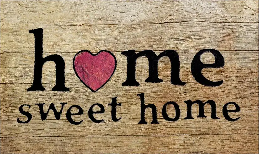 Fußmatte La Traviata Home Holz, 45 x 75 cm