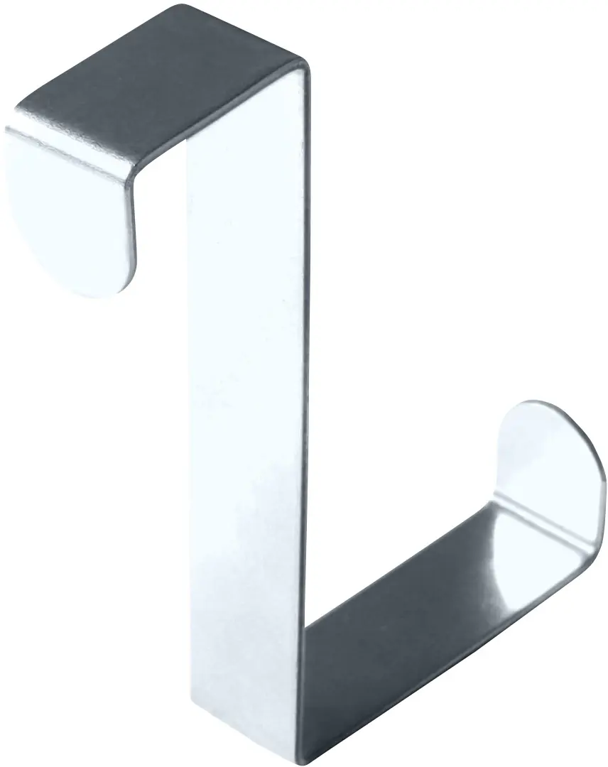 Wenko Türgarderobenhaken Edelstahl glänzend, chrom, 6er-Set