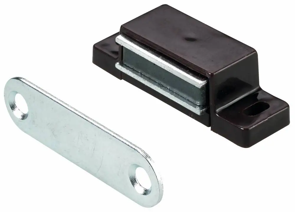 Hettich Magnetschnäpper 15 x 14 x 45 mm braun 5 kg - 10 Stück