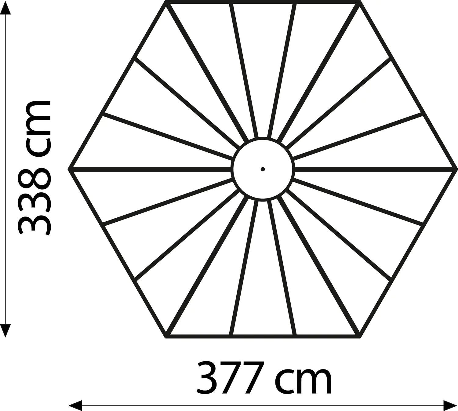Vitavia Vogelvoliere Circus 9000, aluminium eloxiert, 9,0 m²