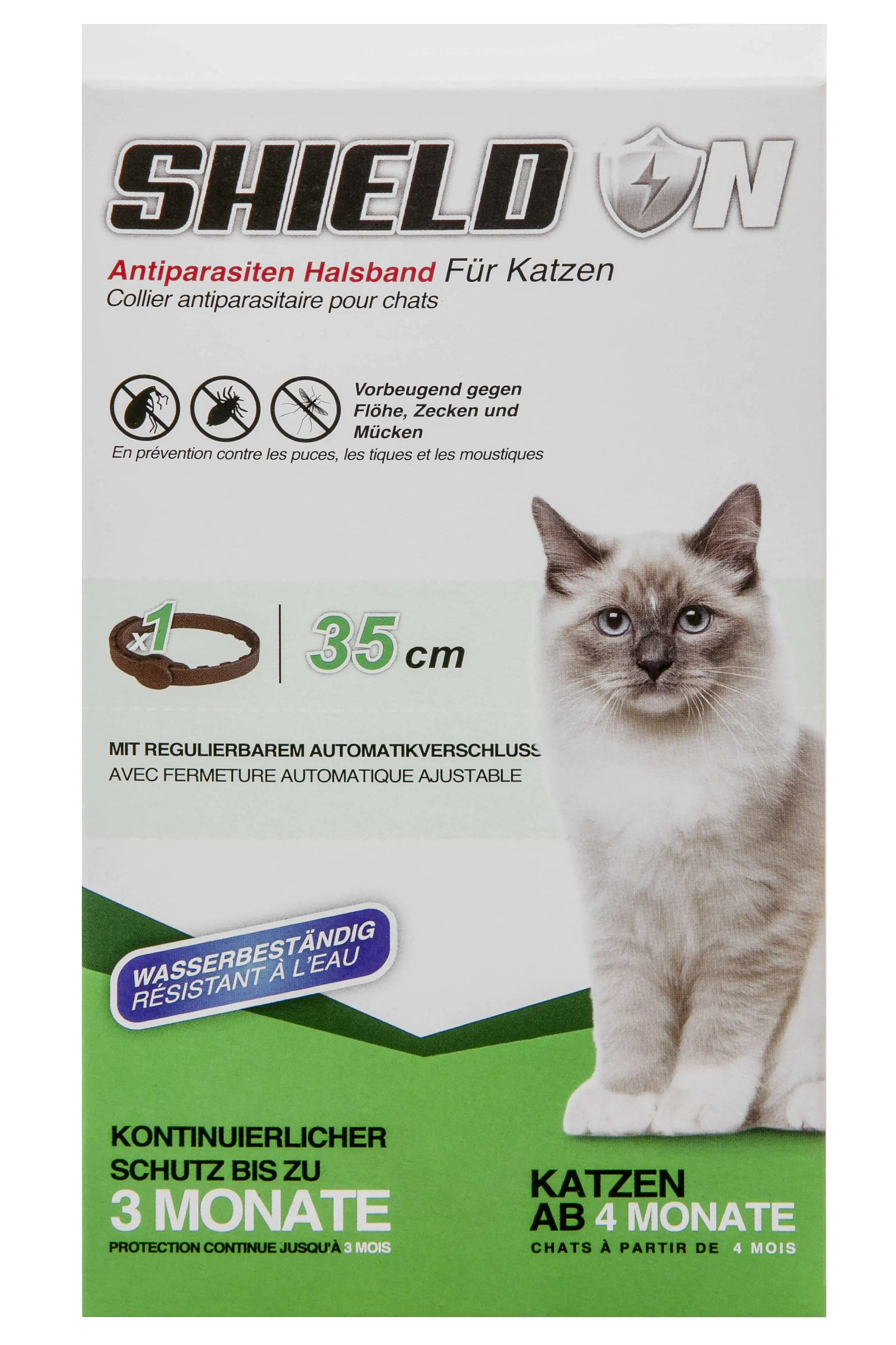 Shield On Ungezieferhalsband für Katzen