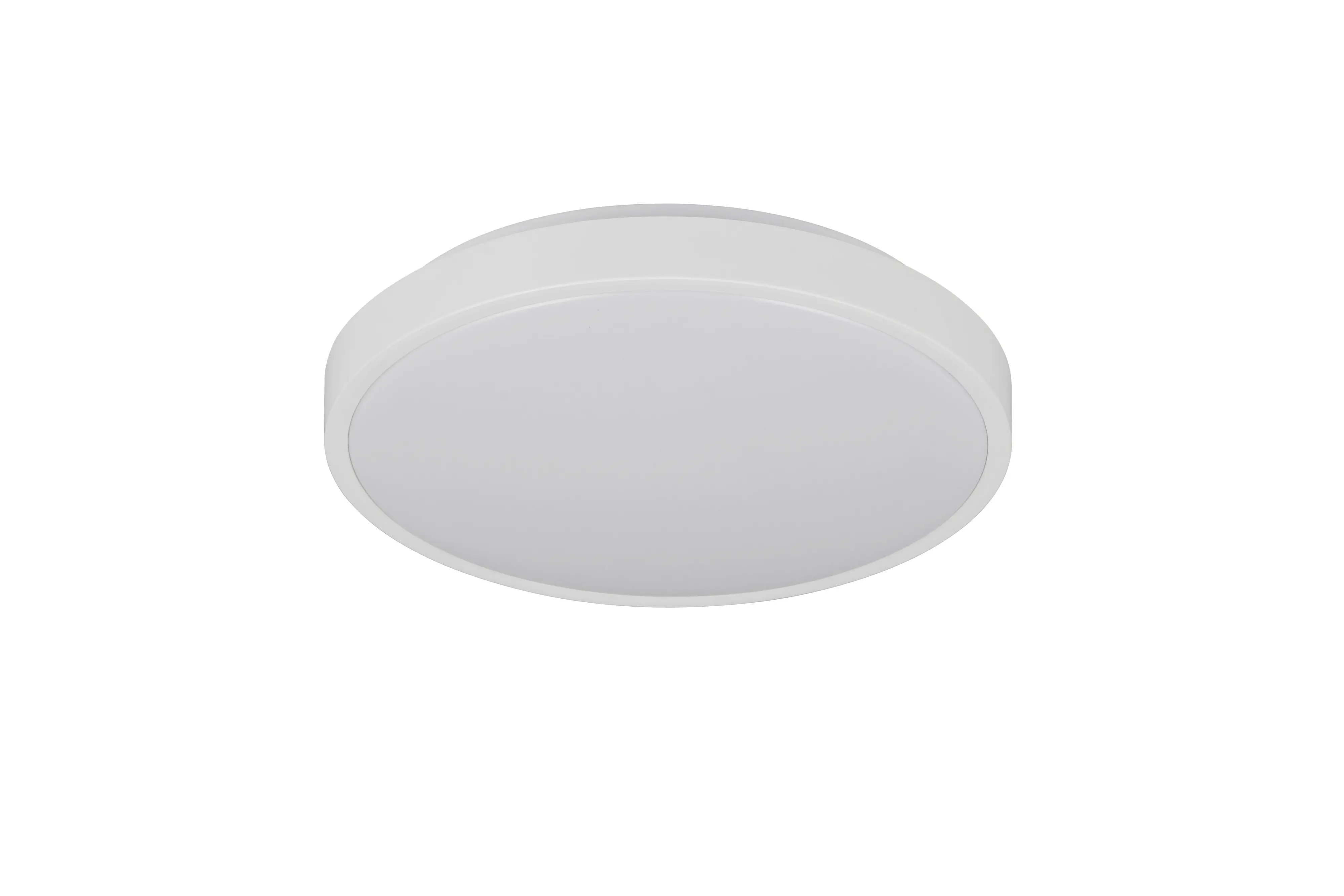 Reality LED-Deckenleuchte Slope Ø28,5 cm weiß matt neutralweiß