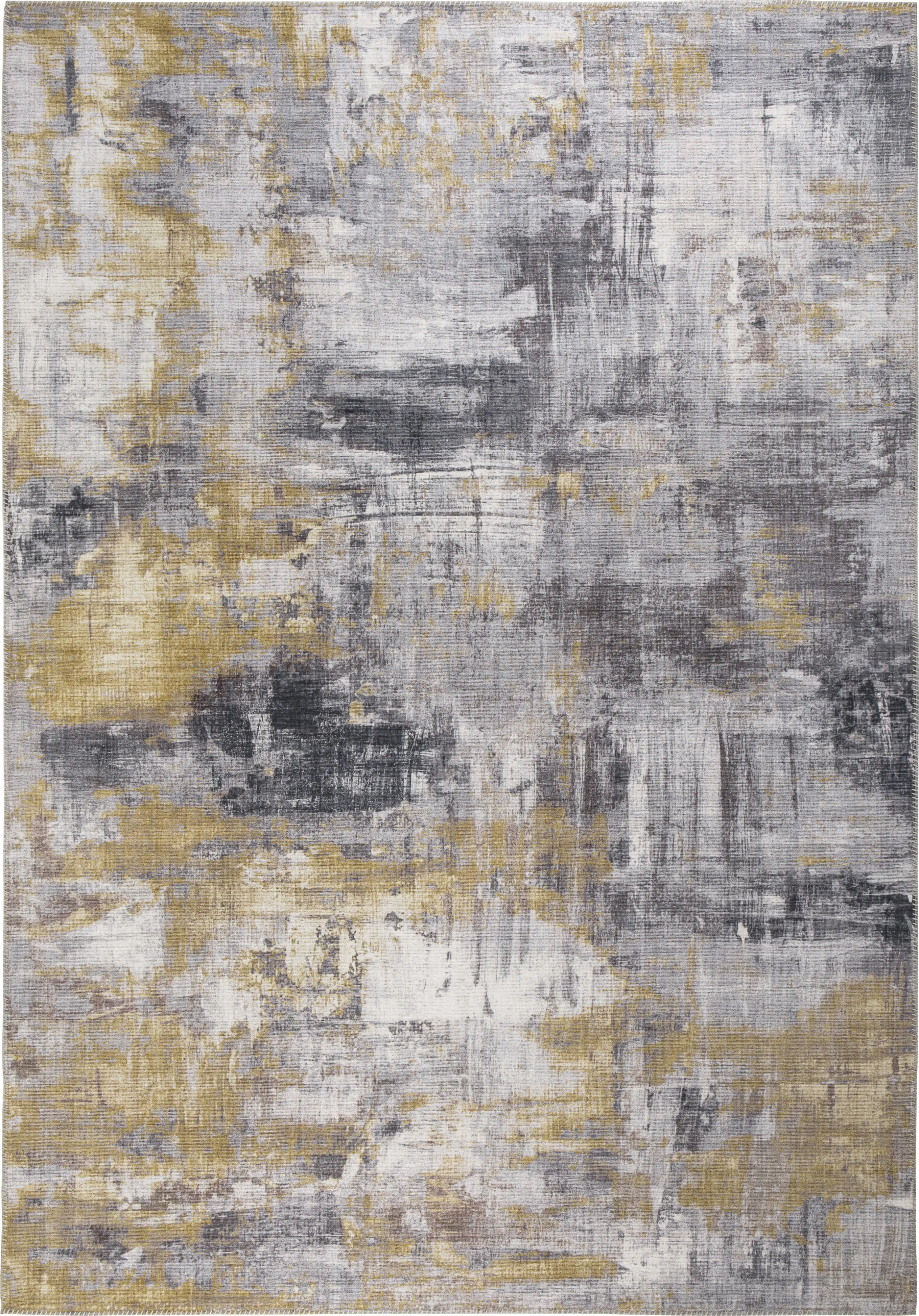 LUXOR Living Teppich Prima grau-gelb, 160 x 230 cm