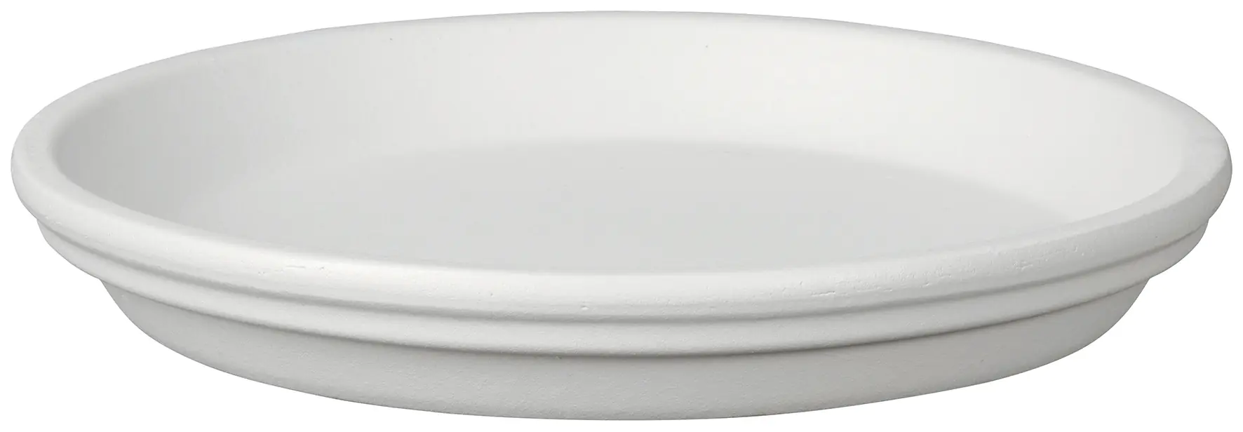 Bigband Untersetzer Ø 36 cm Terrakotta weiß 