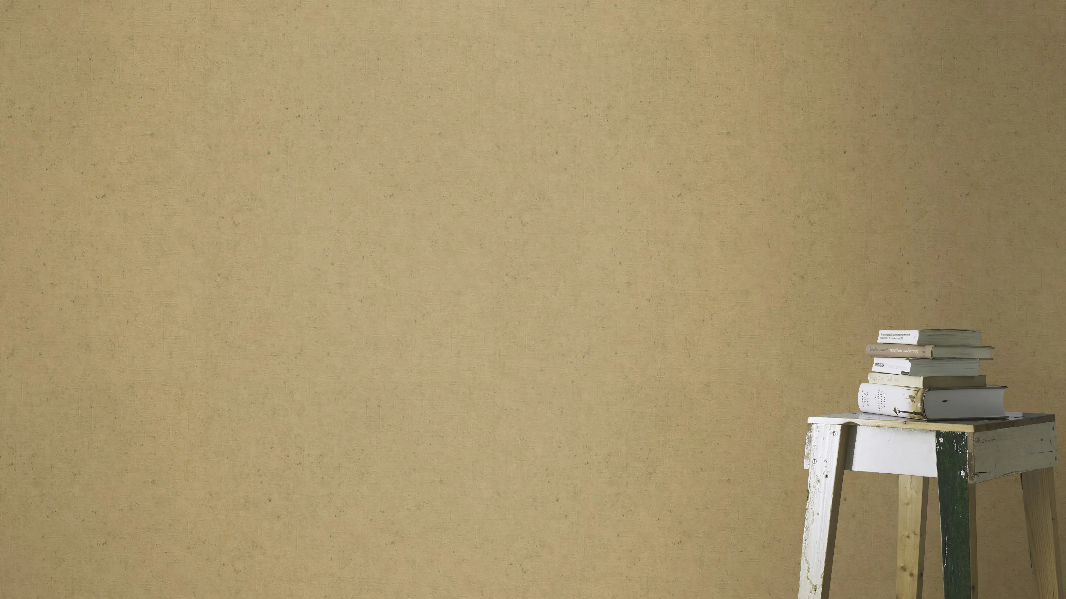 Rasch Vliestapete 520897 Braun-Ockerbraun Uni 10,05 m x 0,53 m