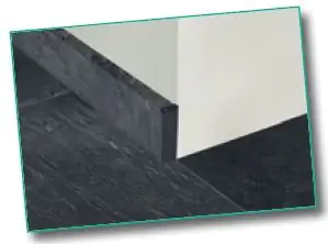 Classen Endkappen für FUXX-Laminatleiste 65 x 18 mm Fliese steingrau Classen Endkappen für FUXX-Laminatleiste 65 x 18 mm Fliese steingrau