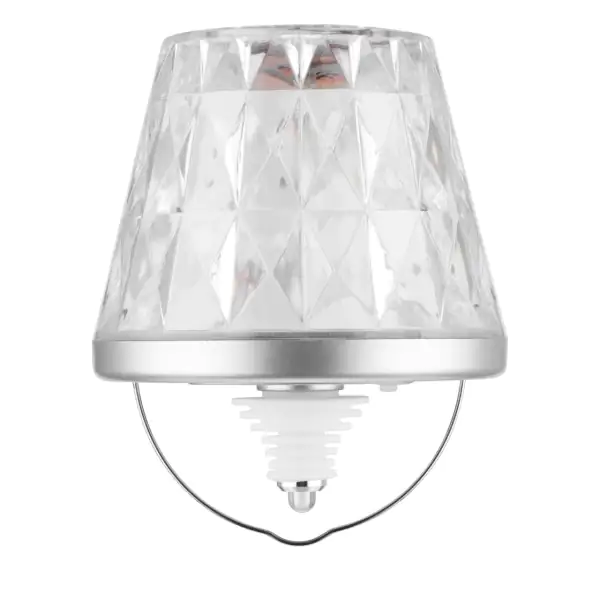 REV LED Akku Flaschenleuchte Lamprusco cristal