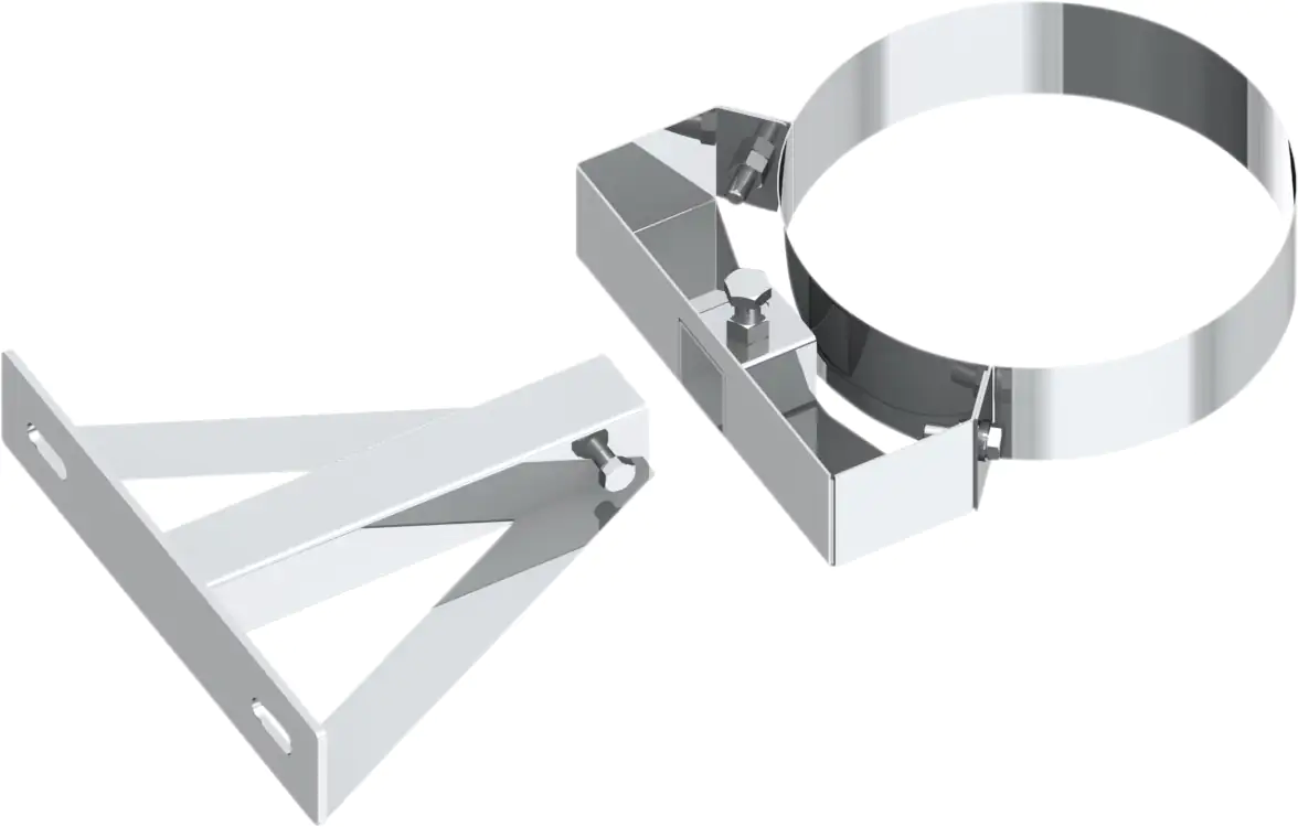 Zitec Kopf- und Fußteil für Wandhalterung, ab 250 mm, Ø 150 mm