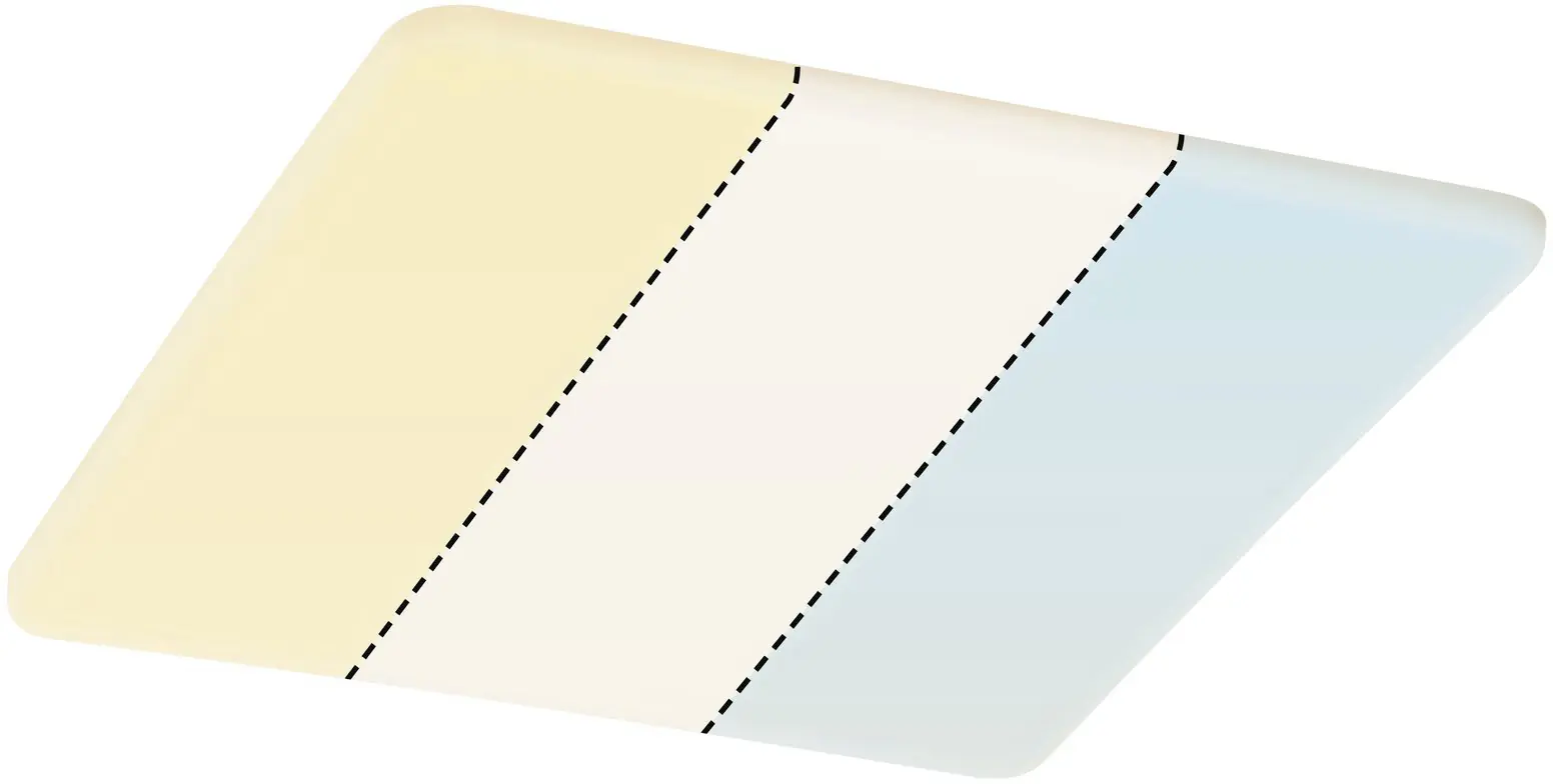 Paulmann Einbauleuchte LED Veluna Varifit WhiteSwitch eckig 18,5 cm 14 W