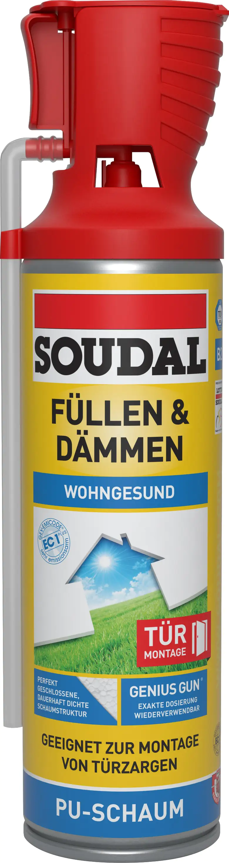 Soudal 1K Montageschaum Genius Gun 400 ml