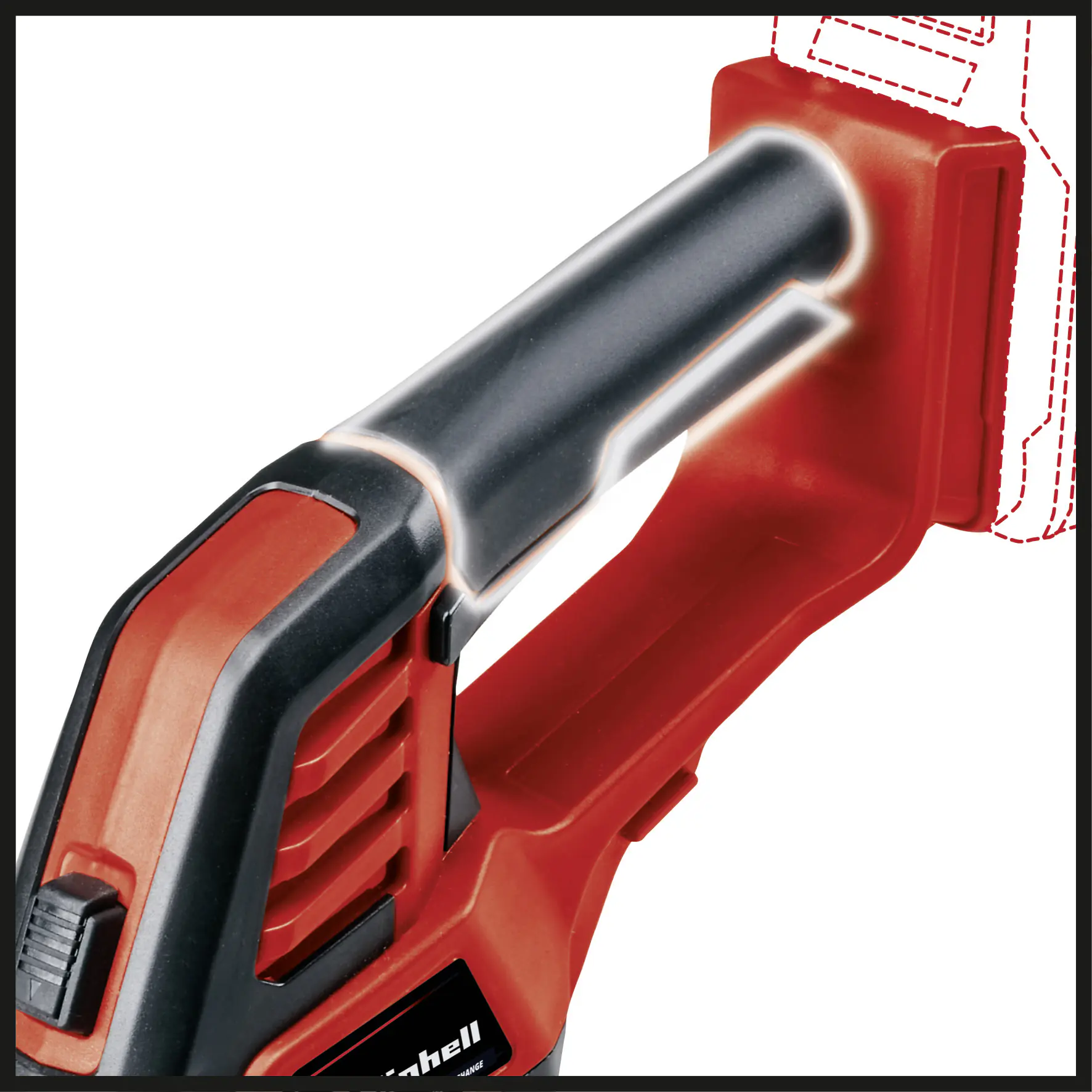 Einhell Akku Gras-/ Strauchschere GE-CG 18/100 Li Solo 20 cm Schnittbreite