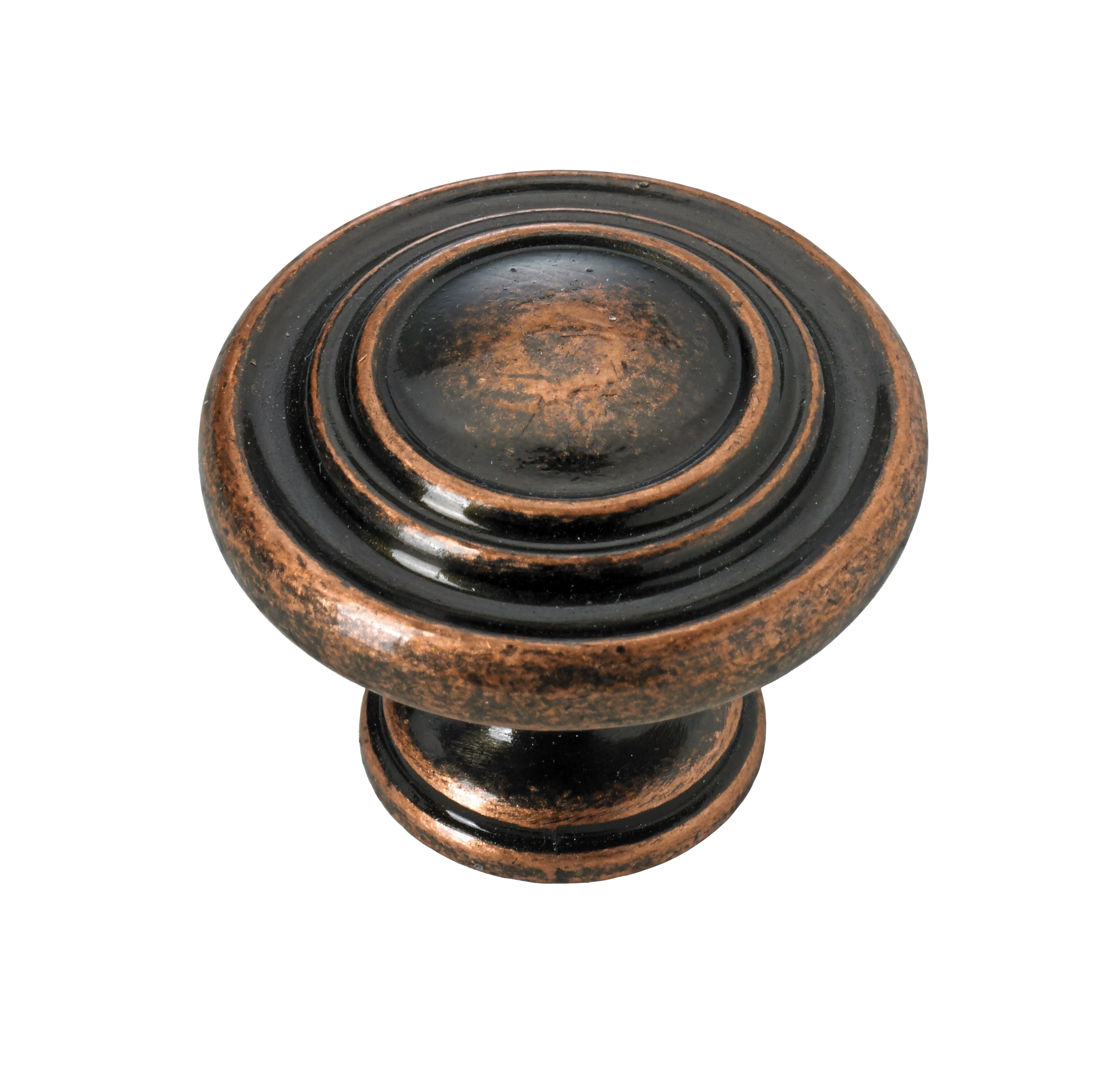 Hettich Möbelknopf Zinkdruckguss kupfer Ø 32,0 mm - 1 Stück