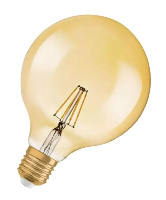 Osram LED Globelampe Vintage 1906 E27 2,5W warmweiß, amber Osram LED Globelampe Vintage 1906 E27 2,5W warmweiß, amber