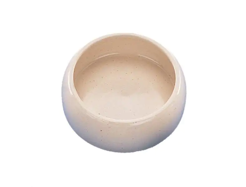 Nobby Keramik Futtertrog 500 ml creme für Nager Nobby Keramik Futtertrog 500 ml creme für Nager