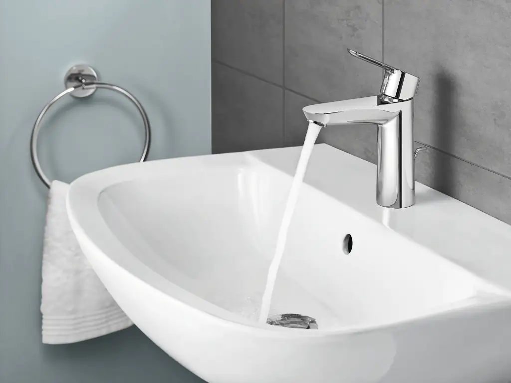 Grohe Waschtischarmatur Start Edge verchromt Grohe Waschtischarmatur Start Edge verchromt